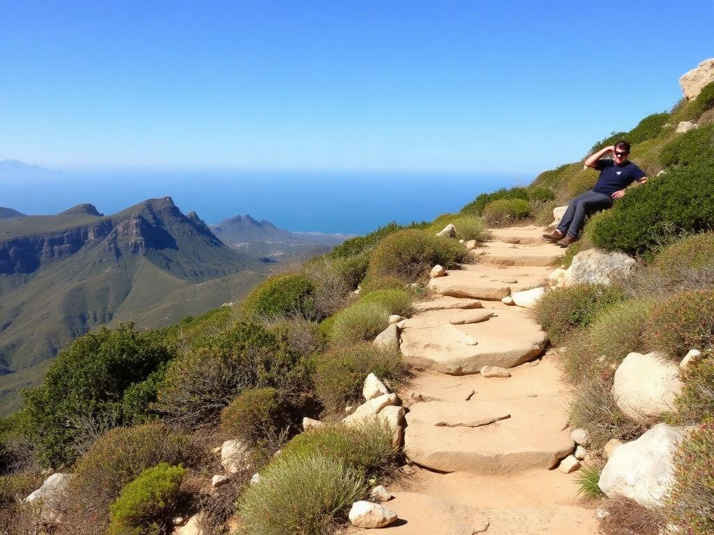 First climb